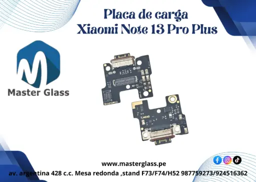 Placa de Carga Xiaomi Note 13 Pro Plus