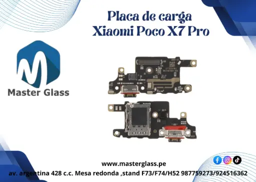 Placa de carga Xiaomi Poco X7 Pro