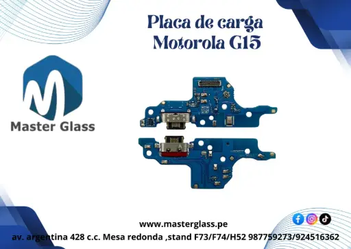Placa de carga Motorola G15 / G15 Power