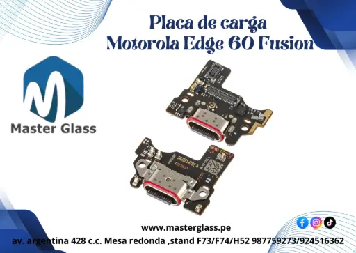 Placa de carga Motorola EDGE 60 Fusion