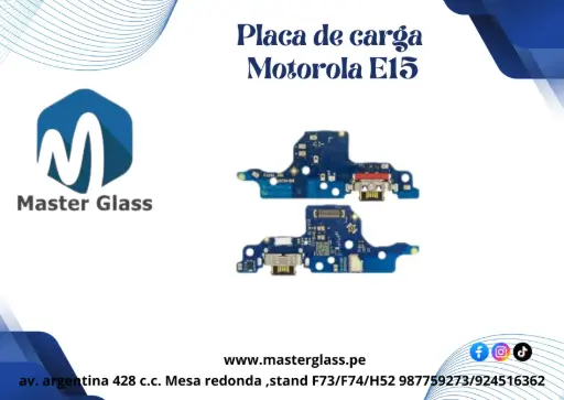 Placa de carga Motorola E15