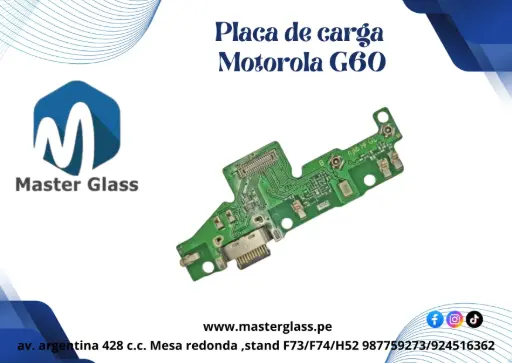 Placa de carga Motorola G60