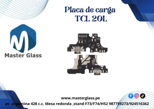 Placa de carga TCL 20L / 20L Plus /20s