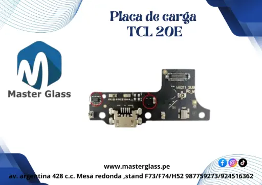 Placa de carga TCL 20E