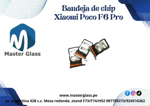 Bandeja de sim Xiaomi Poco F6 Pro