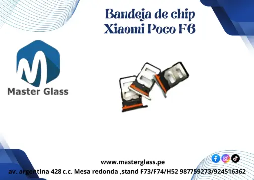 Bandeja de sim Xiaomi Poco F6