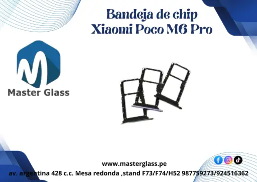 Bandeja de sim Xiaomi Poco M6