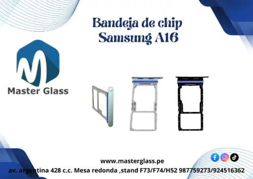 Bandeja de Sim Samsung A16