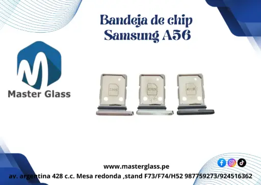 Bandeja de Sim Samsung A56
