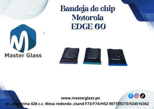 Bandeja de Sim para Motorola EDGE 60