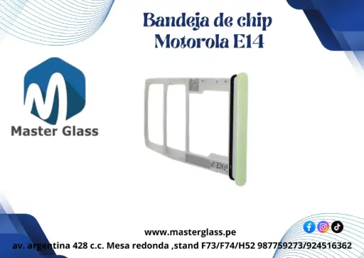 Bandeja de Sim para Motorola E14