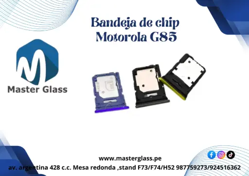 Bandeja de Sim para Motorola G85