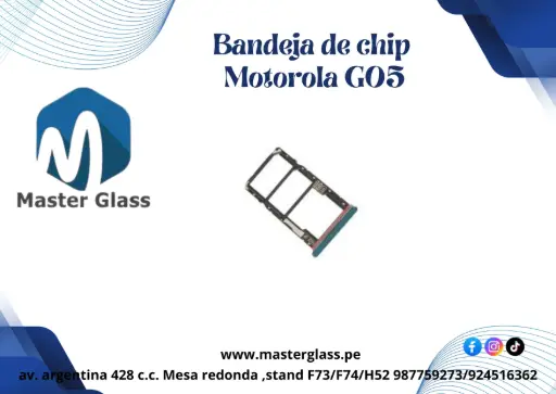 Bandeja de Sim para Motorola G05