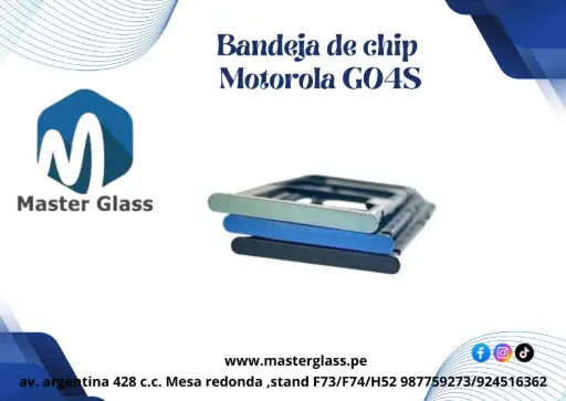 Bandeja de Sim para Motorola G04s