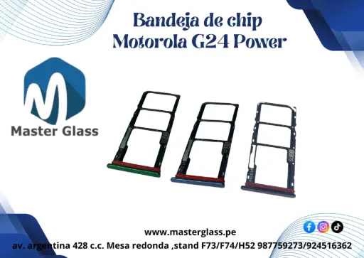 Bandeja de sim Motorola G24 Power