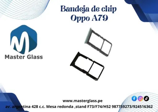 Bandeja de sim Oppo A79 5g / A3 Pro 5g / A79 4g