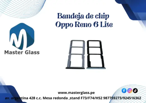 Bandeja de sim Oppo Reno 6 Lite