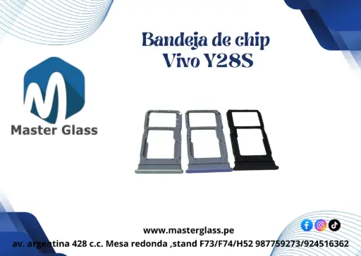 Bandeja de sim Vivo Y28S / Y55 5g