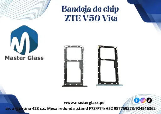 Bandeja de Sim ZTE Blade V50 Vita