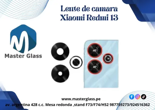 Lente de Cámara Xiaomi Redmi 13