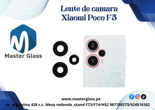Lente de Cámara Xiaomi Poco F5