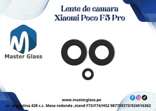 Lente de Cámara Xiaomi Poco F5 Pro