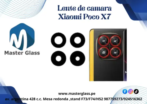 Lente de Cámara Xiaomi Poco X7