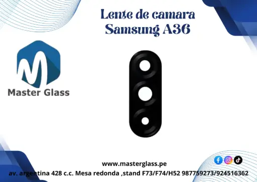 Lente de camara Samsung A36