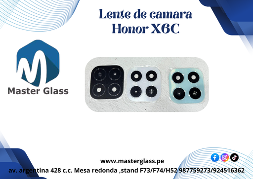 Lente de Cámara Huawei Honor X6C