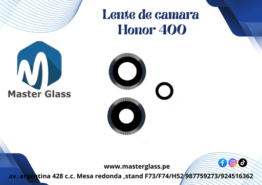 Lente de Cámara Huawei Honor 400
