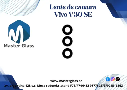 Lente de camara Vivo V30se