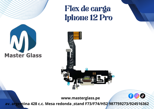Flex de Carga Iphone 12 Pro
