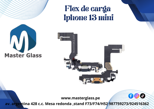 Flex de Carga Iphone 13 Mini