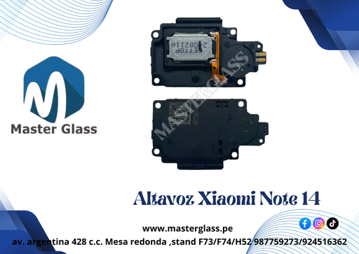 Altavoz Parlante Xiaomi Note 14