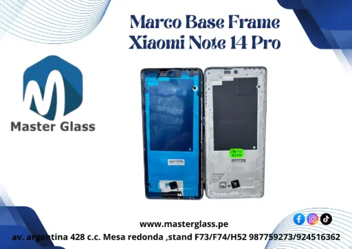 Marco Base Frame Xiaomi Note 14 Pro 4g