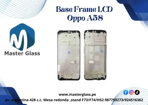 Base Frame LCD Oppo A58 5g