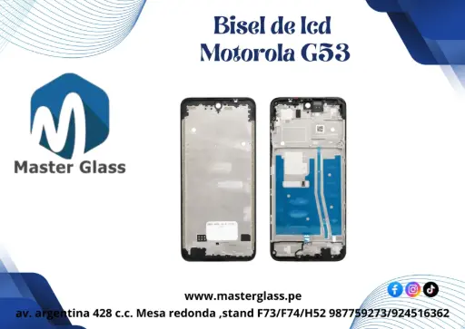 Base Frame LCD Motorola G53