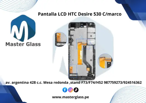 Pantalla LCD HTC Desire 530 C/marco