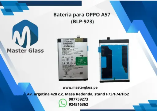 Bateria para OPPO A57 (BLP-923)