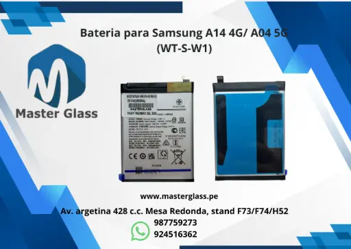 Bateria para Samsung A14 4G/ A04 5G (WT-S-W1)