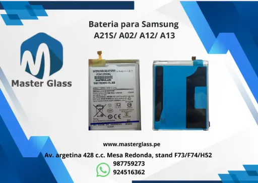 Bateria para Samsung A21S/ A02/ A12/ A13