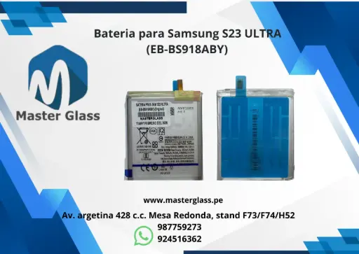 Bateria para Samsung S23 ULTRA (EB-BS918ABY) 