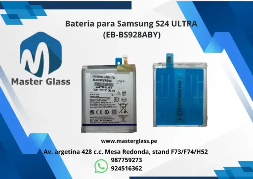 Bateria para Samsung S24 ULTRA (EB-BS928ABY)