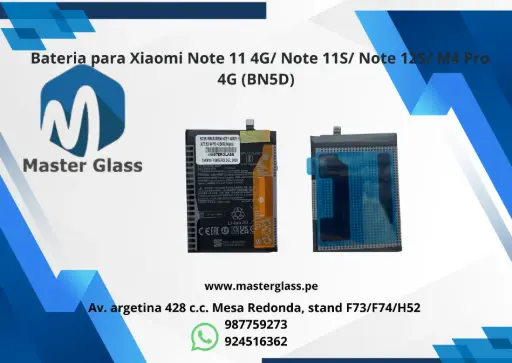  Bateria para Xiaomi Note 11 4G/ Note 11S/ Note 12S/ M4 Pro 4G (BN5D)