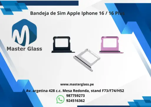 Bandeja de Sim Apple Iphone 16 / 16 Plus