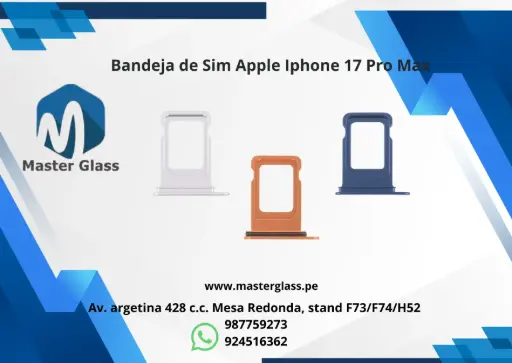 Bandeja de Sim Apple Iphone 17 Pro Max