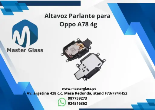 Altavoz Parlante para Oppo A78 4g