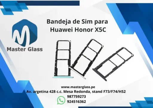 Bandeja de Sim para Huawei Honor X5C