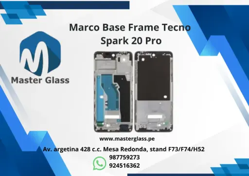 Marco Base Frame Tecno Spark 20 Pro