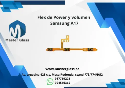Flex de Power y volumen Samsung A17